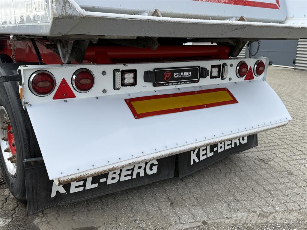 Kel-Berg 4-aks 36m3 tiptrailer med EcoTop Kippladerauflieger