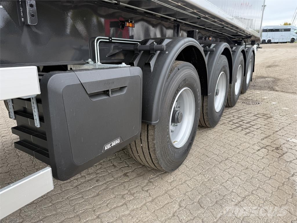 Kel-Berg 61,5m3 tiptrailer EcoTop Kippladerauflieger