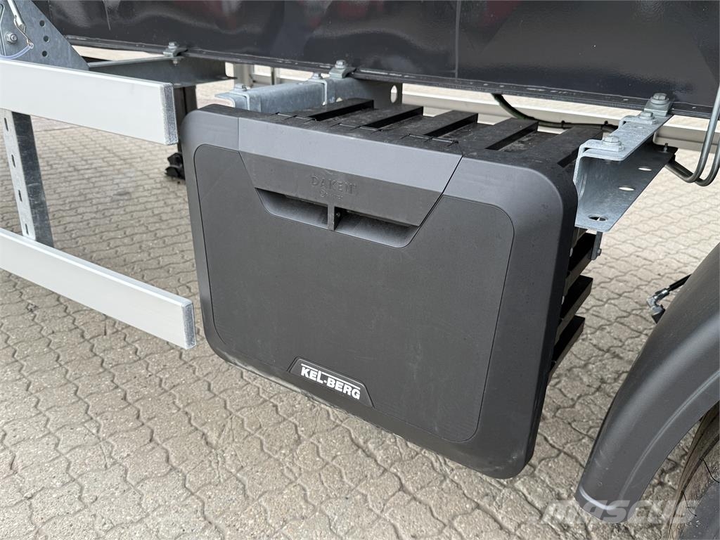 Kel-Berg 61,5m3 tiptrailer EcoTop Kippladerauflieger