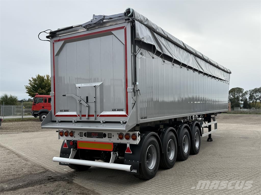 Kel-Berg 61,5m3 tiptrailer EcoTop Kippladerauflieger