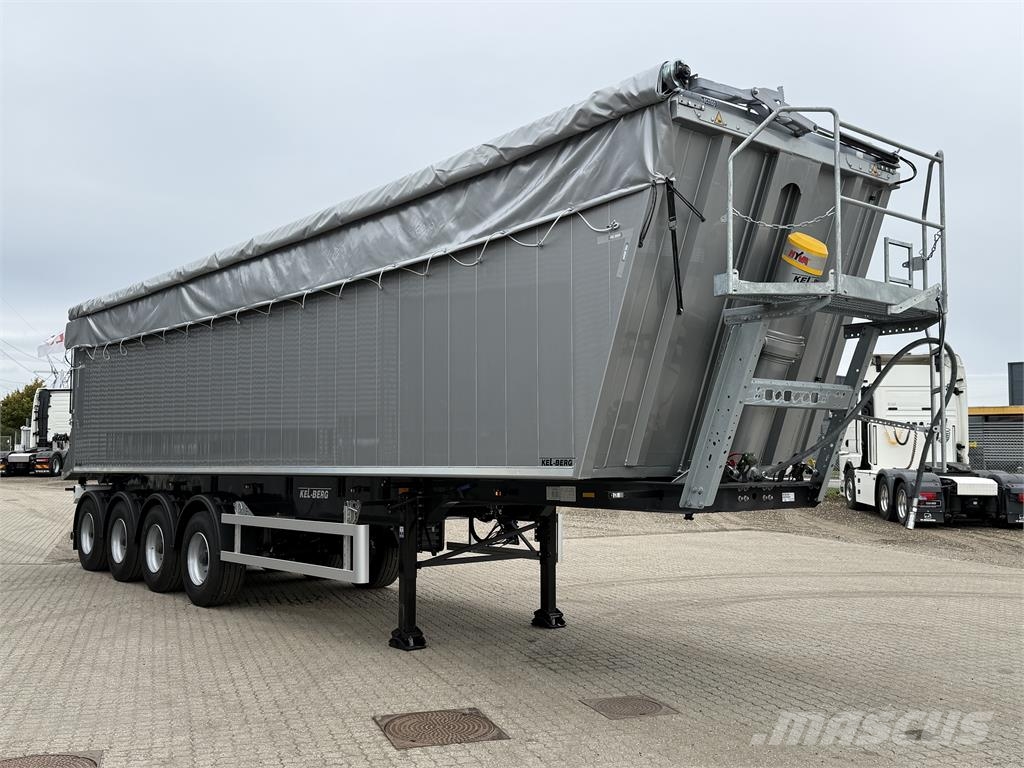Kel-Berg 61,5m3 tiptrailer EcoTop Kippladerauflieger