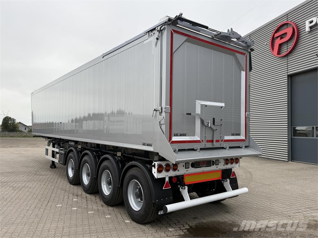 Kel-Berg 61,5m3 tiptrailer EcoTop Kippladerauflieger