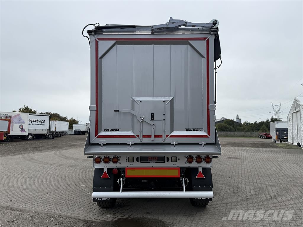 Kel-Berg 61,5m3 tiptrailer EcoTop Kippladerauflieger