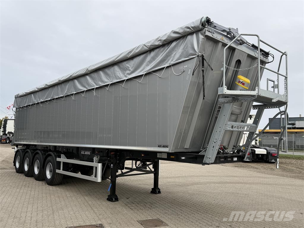 Kel-Berg 61,5m3 tiptrailer EcoTop Kippladerauflieger
