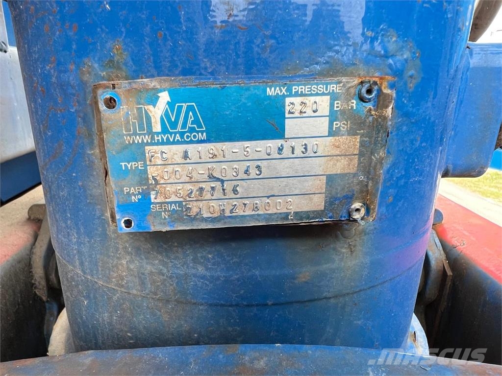 Kel-Berg 72m3 Hardox tip trailer Semi-reboques basculantes