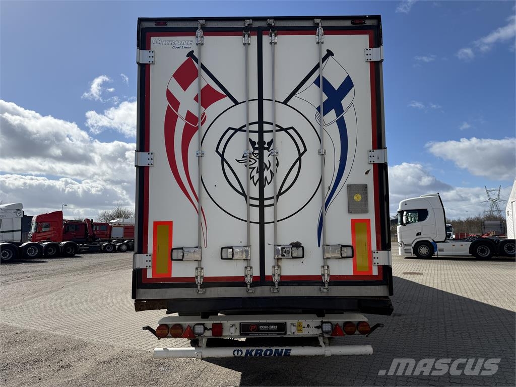 Krone 3-aks 2-temp double-stock køletrailer Chladiarenské návesy
