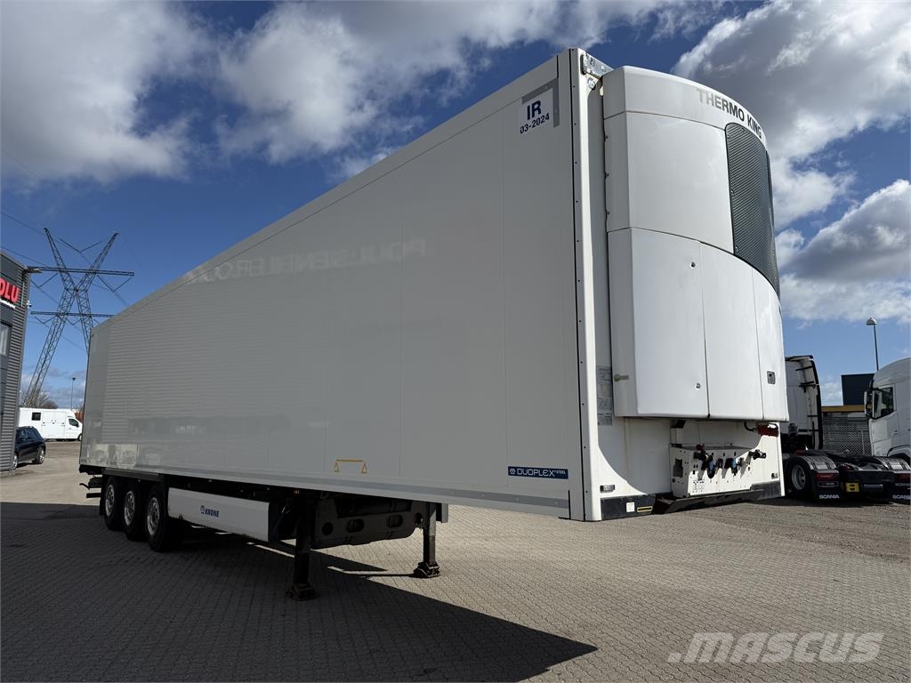 Krone 3-aks 2-temp double-stock køletrailer Chladiarenské návesy