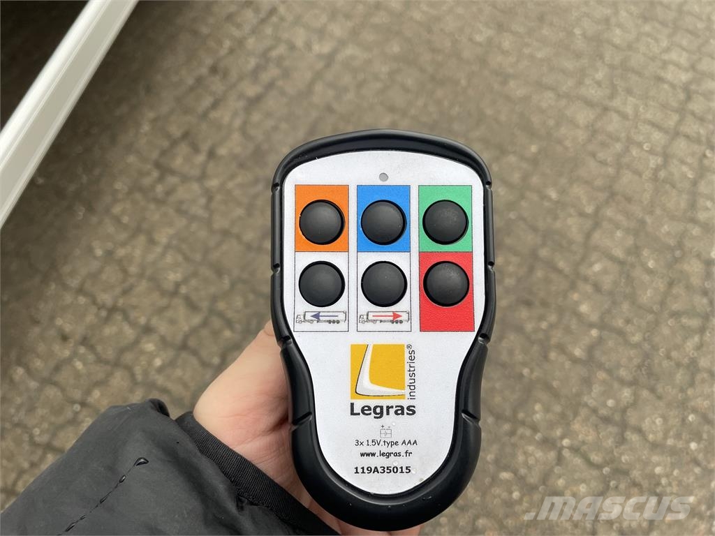 Legras 3-aks 91,8m3 VBK automatpresenning 自装卸半拖车