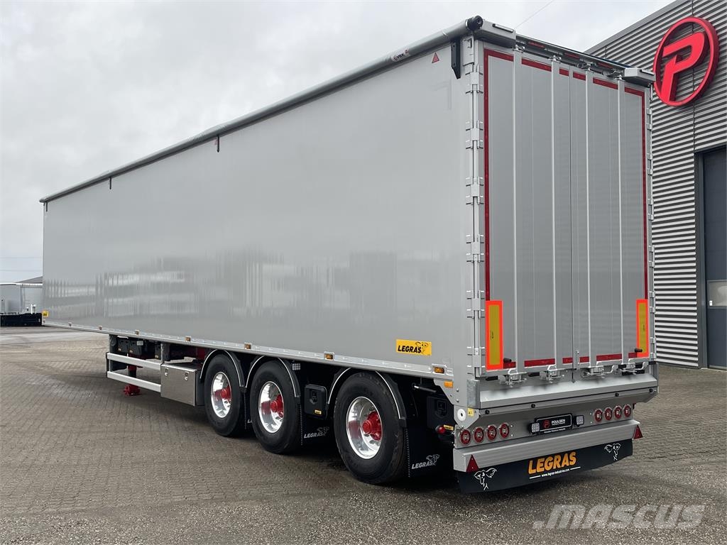 Legras 3-aks 91,8m3 VBK automatpresenning 自装卸半拖车