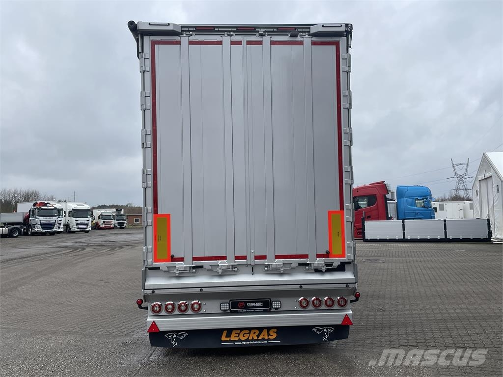 Legras 3-aks 91,8m3 VBK automatpresenning 自装卸半拖车
