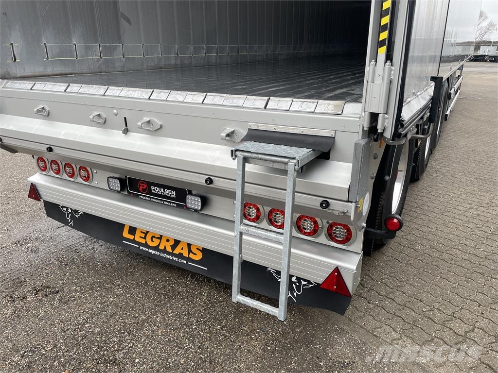 Legras 3-aks 91,8m3 VBK automatpresenning 自装卸半拖车
