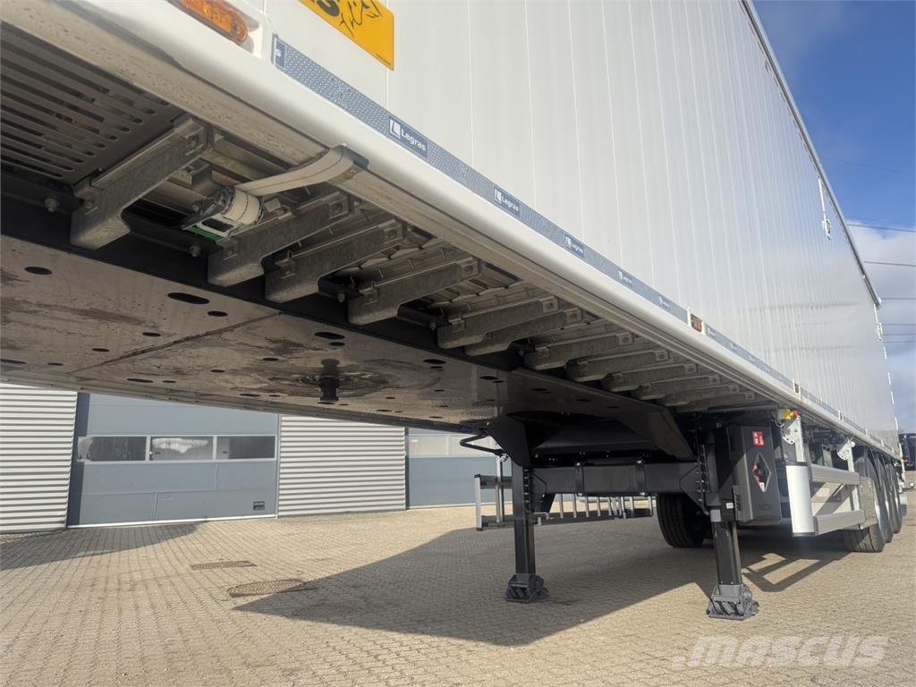 Legras 3-aks 91,8m3 walkingfloor 13mm gulv + EcoTop 自装卸半拖车