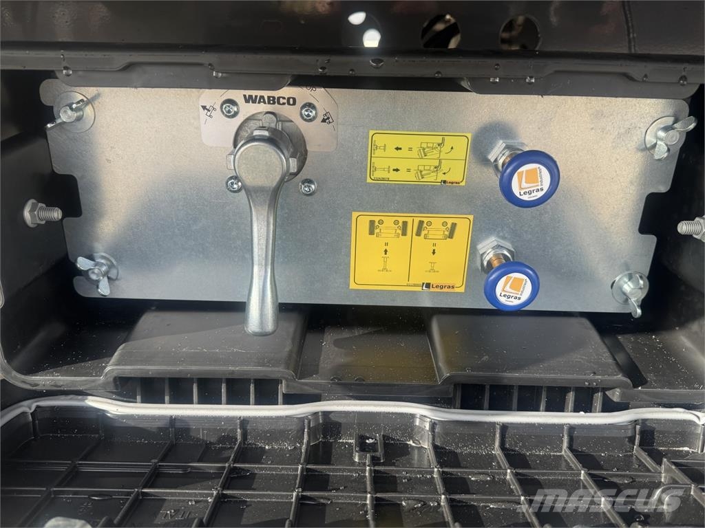 Legras 3-aks 91,8m3 walkingfloor 13mm gulv + EcoTop 自装卸半拖车