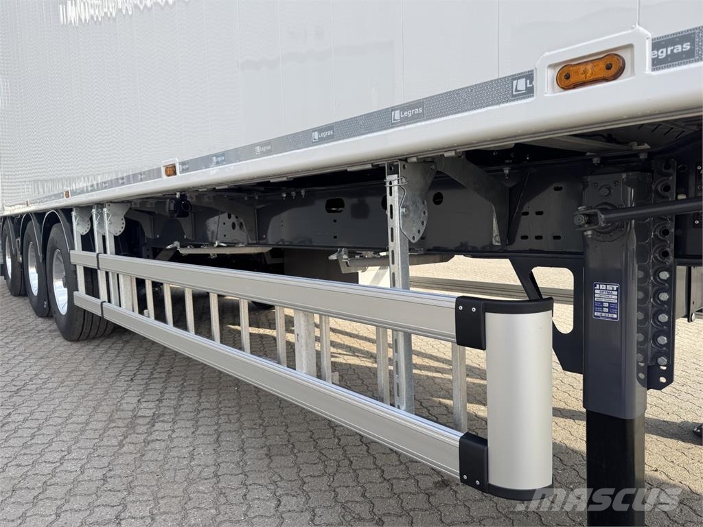 Legras 3-aks 91,8m3 walkingfloor 13mm gulv + EcoTop 自装卸半拖车