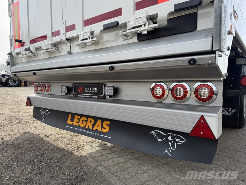 Legras 3-aks VBK automatpresenning 自装卸半拖车