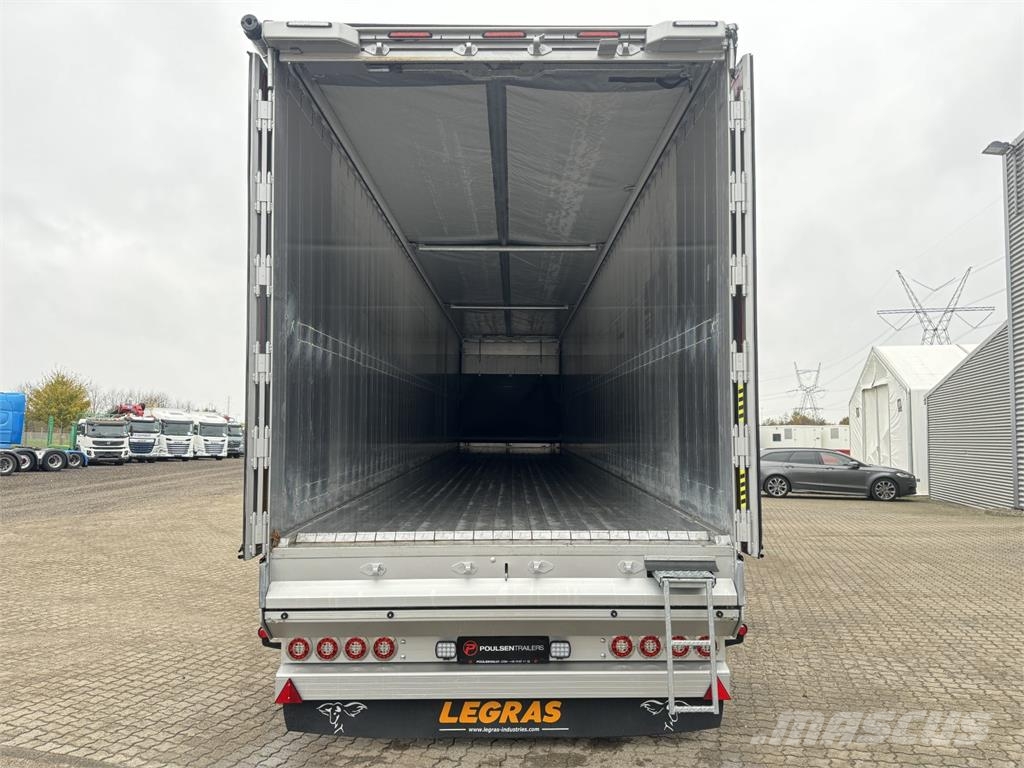 Legras 4-aks 91,8m3 VBK automatpresenning 自装卸半拖车