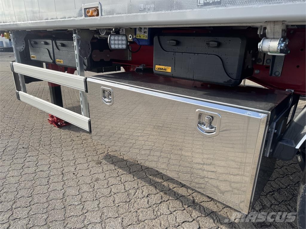 Legras 4-aks 91,8m3 walkingfloor 13mm gulv + EcoTop 自装卸半拖车