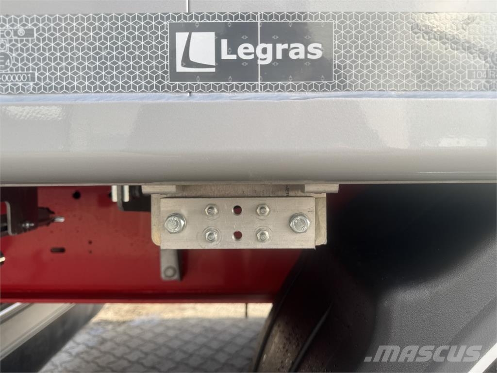 Legras 4-aks 91,8m3 walkingfloor 13mm gulv + EcoTop 自装卸半拖车