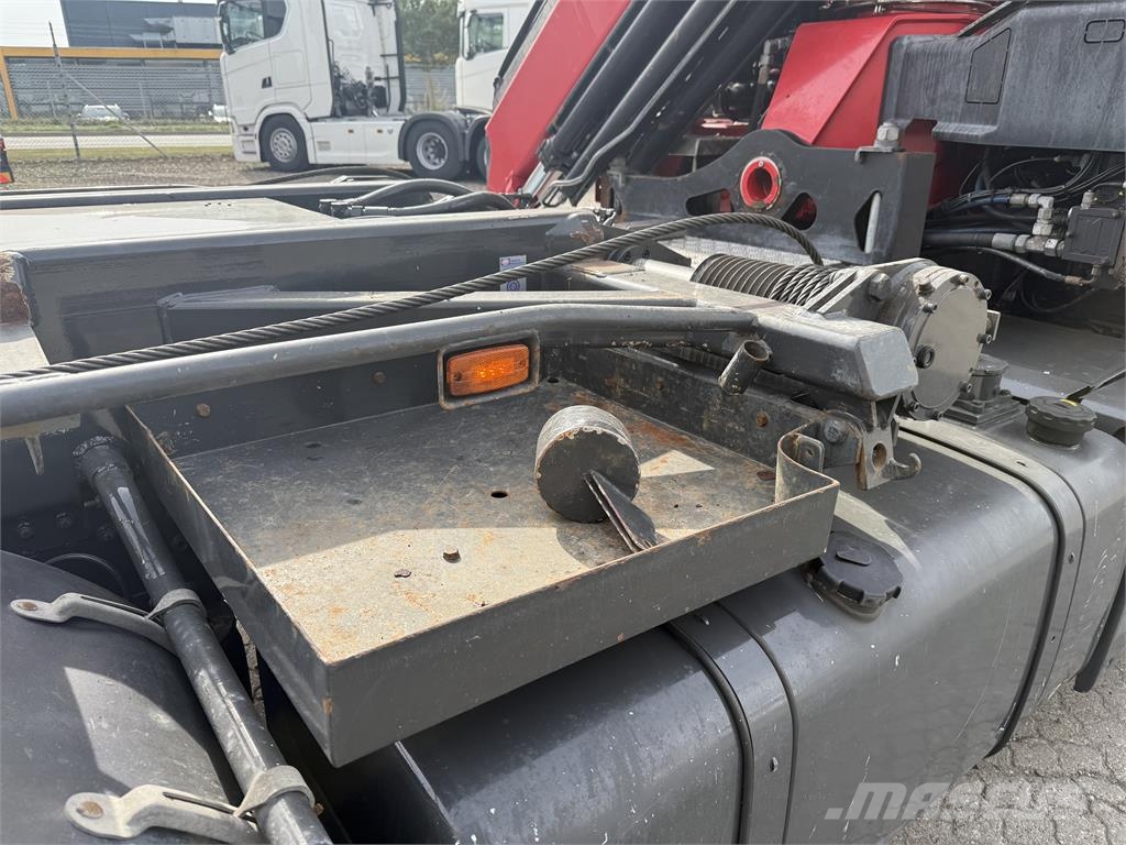 MAN TGS 35-480 m. HMF 2620-K5 kran Kabelløft lastebiler