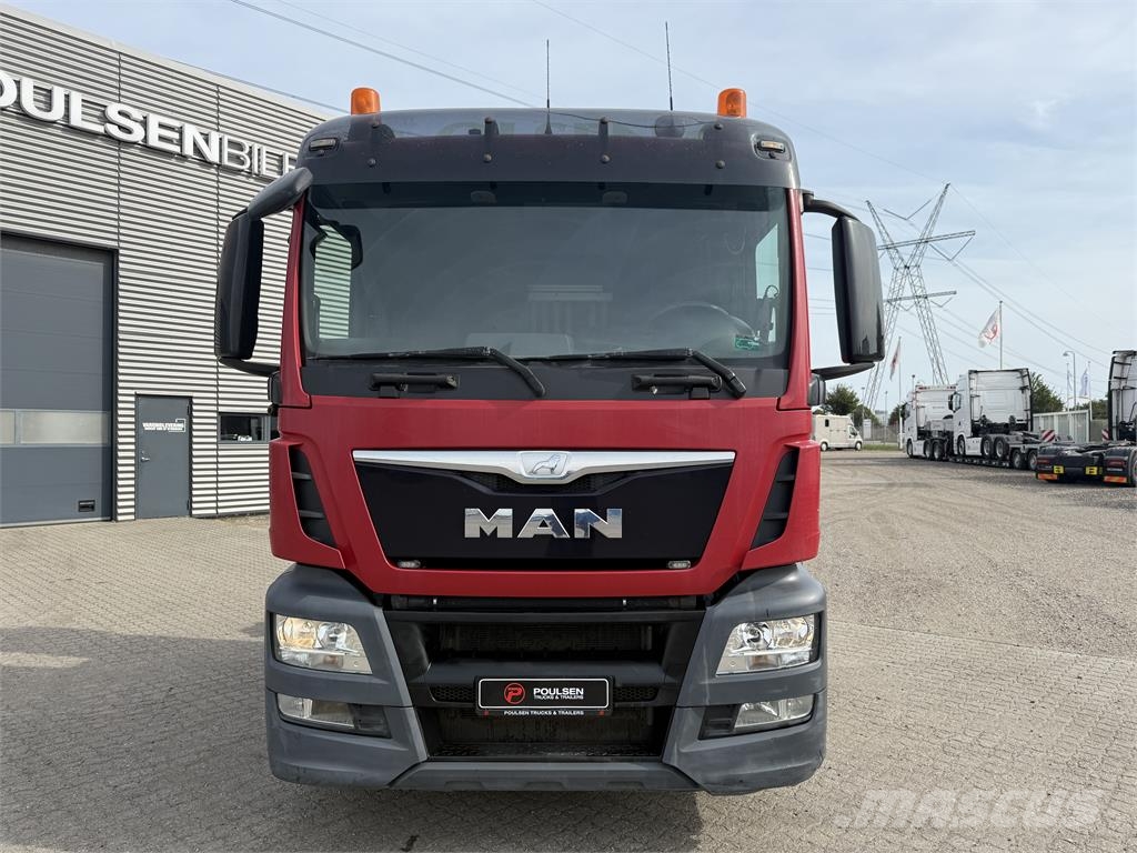 MAN TGS 35-480 m. HMF 2620-K5 kran Kabelløft lastebiler