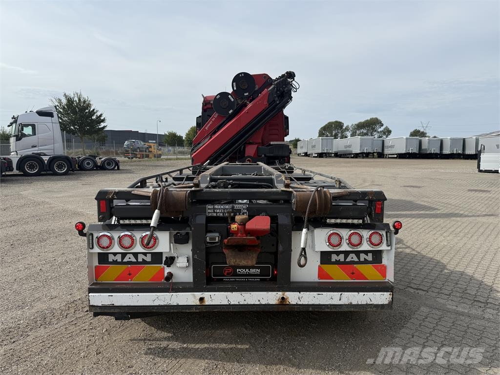 MAN TGS 35-480 m. HMF 2620-K5 kran Kabelløft lastebiler