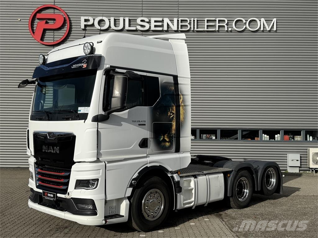 MAN TGX 28.470 6x2 boogie 트랙터 유닛