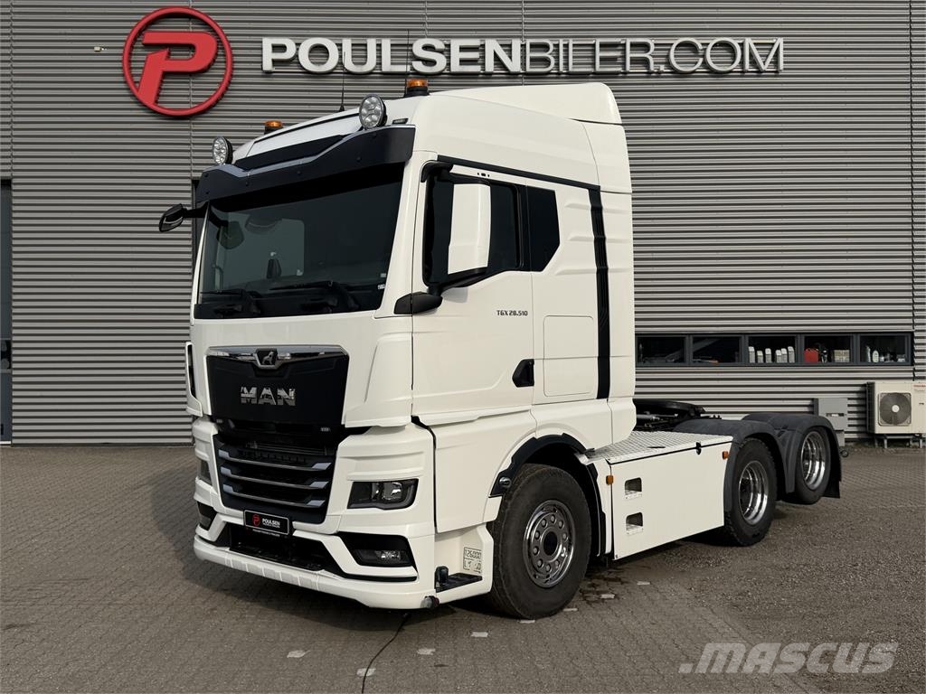 MAN TGX 28.510 6x2 boogie, hydraulik Trækkere