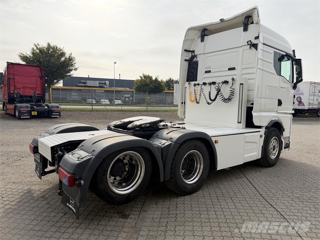 MAN TGX 28.510 6x2 boogie, hydraulik Trækkere