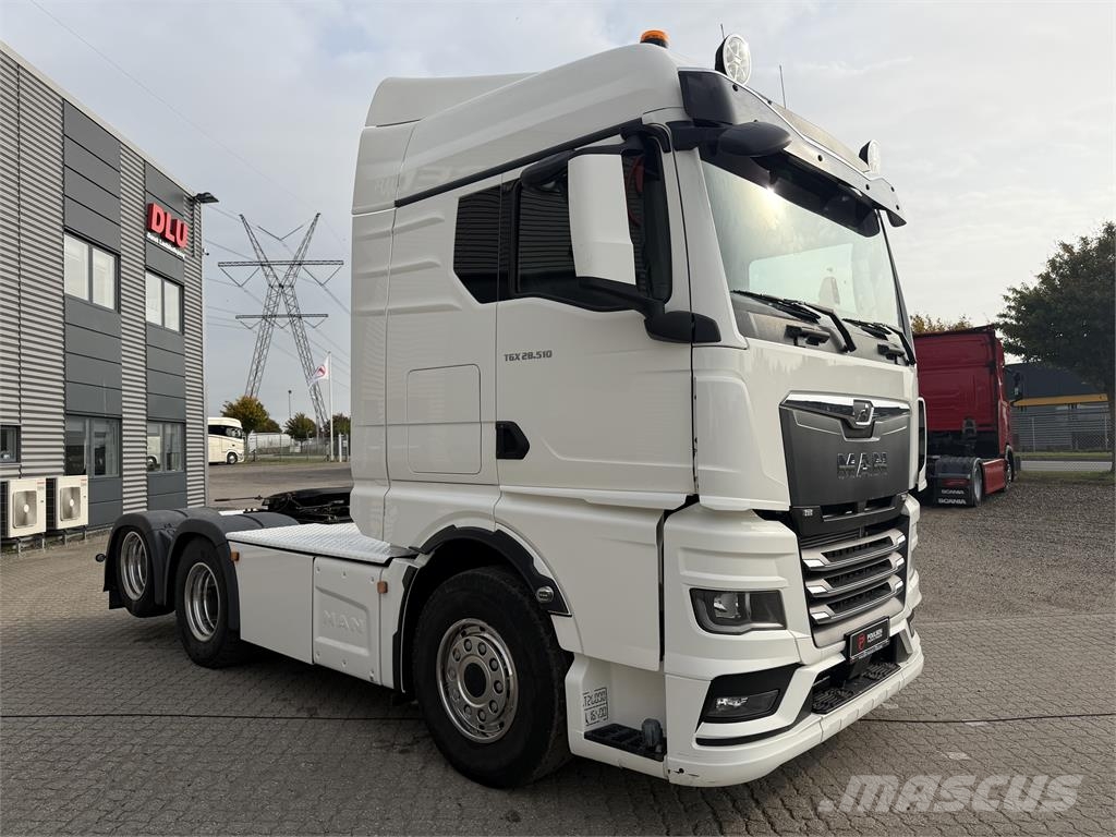 MAN TGX 28.510 6x2 boogie, hydraulik Trækkere