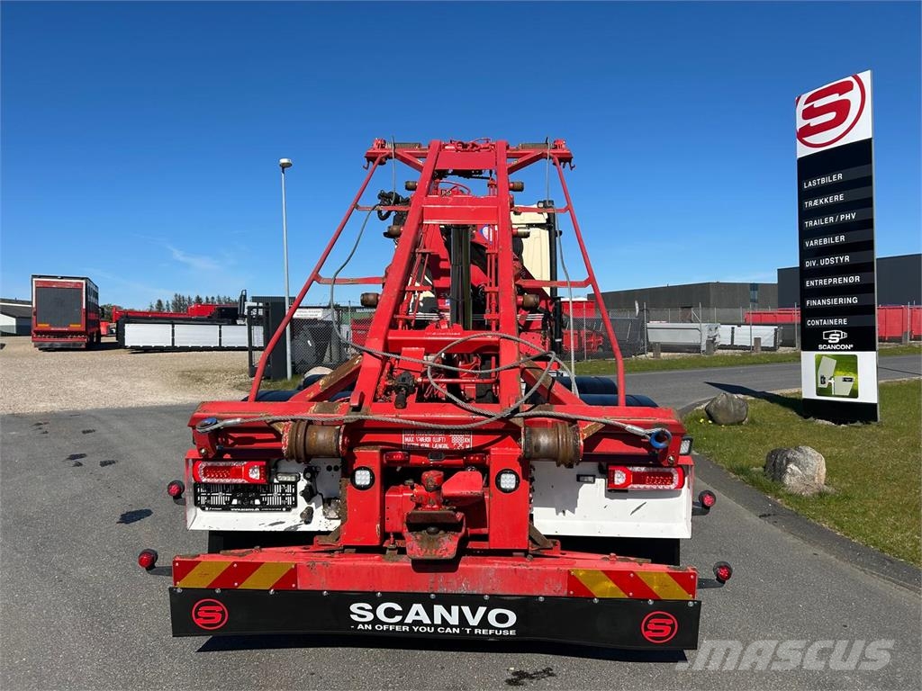 Mercedes-Benz Actros 2545 m. HMF 1420K4 kran Multifunkciós teherautók