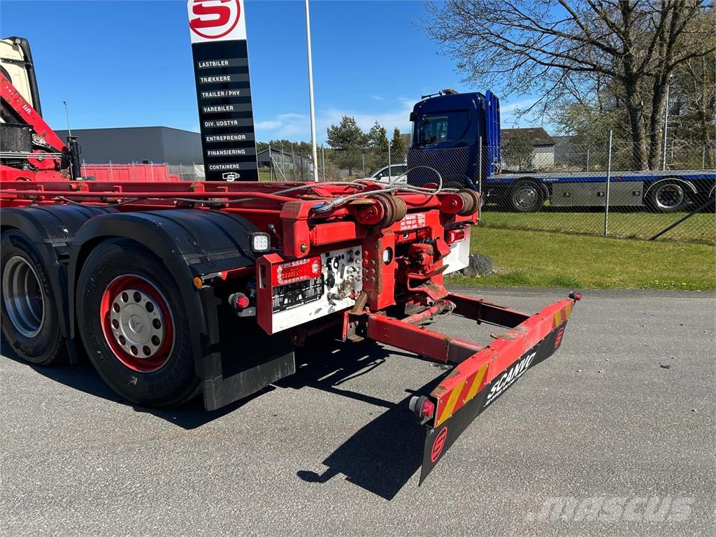 Mercedes-Benz Actros 2545 m. HMF 1420K4 kran Multifunkciós teherautók