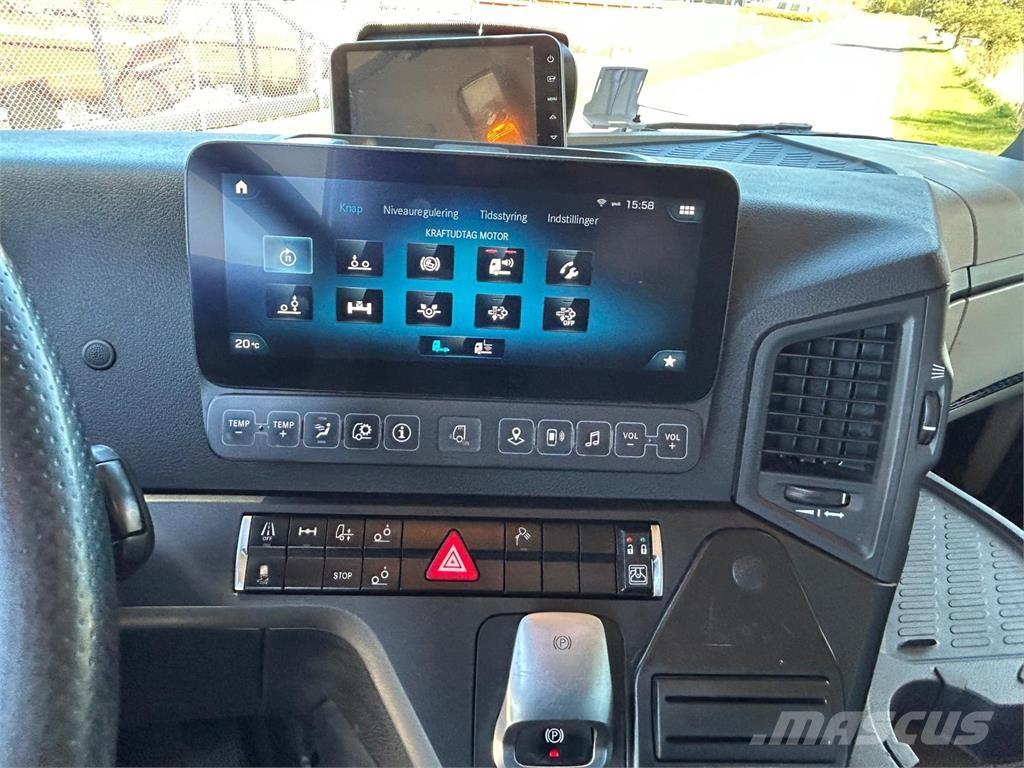 Mercedes-Benz Actros 2545 m. HMF 1420K4 kran Multifunkciós teherautók
