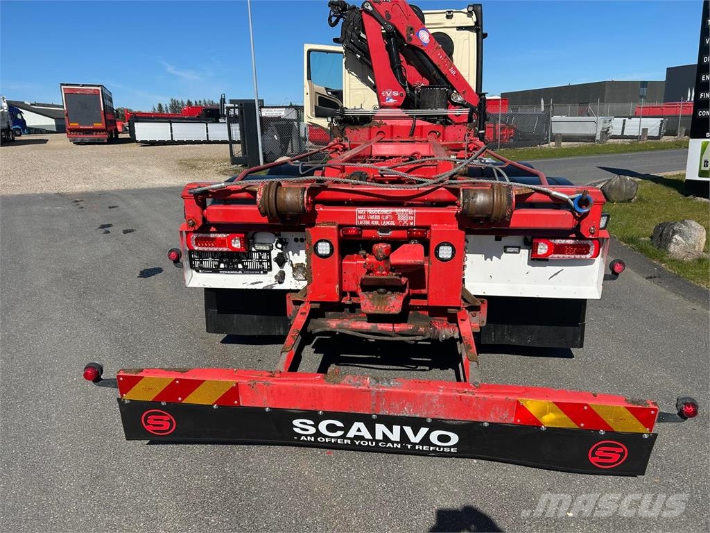 Mercedes-Benz Actros 2545 m. HMF 1420K4 kran Multifunkciós teherautók