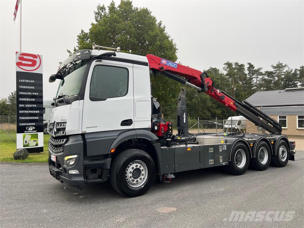 Mercedes-Benz Arocs 3253 8x4*4 Cable lift demountable trucks
