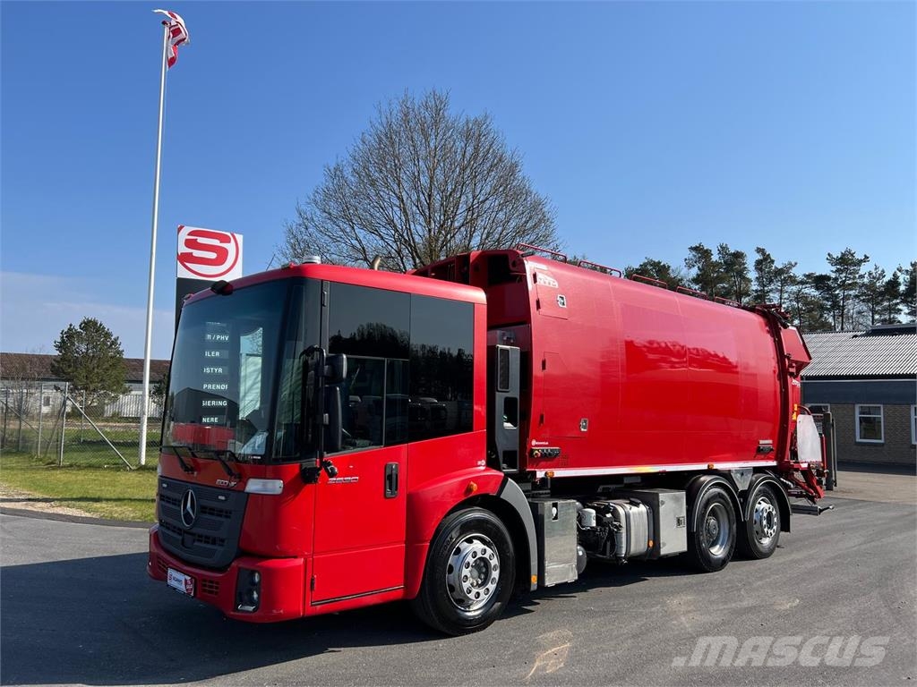 Mercedes-Benz Econic 2630L 4 kammeret NTM Sopbilar