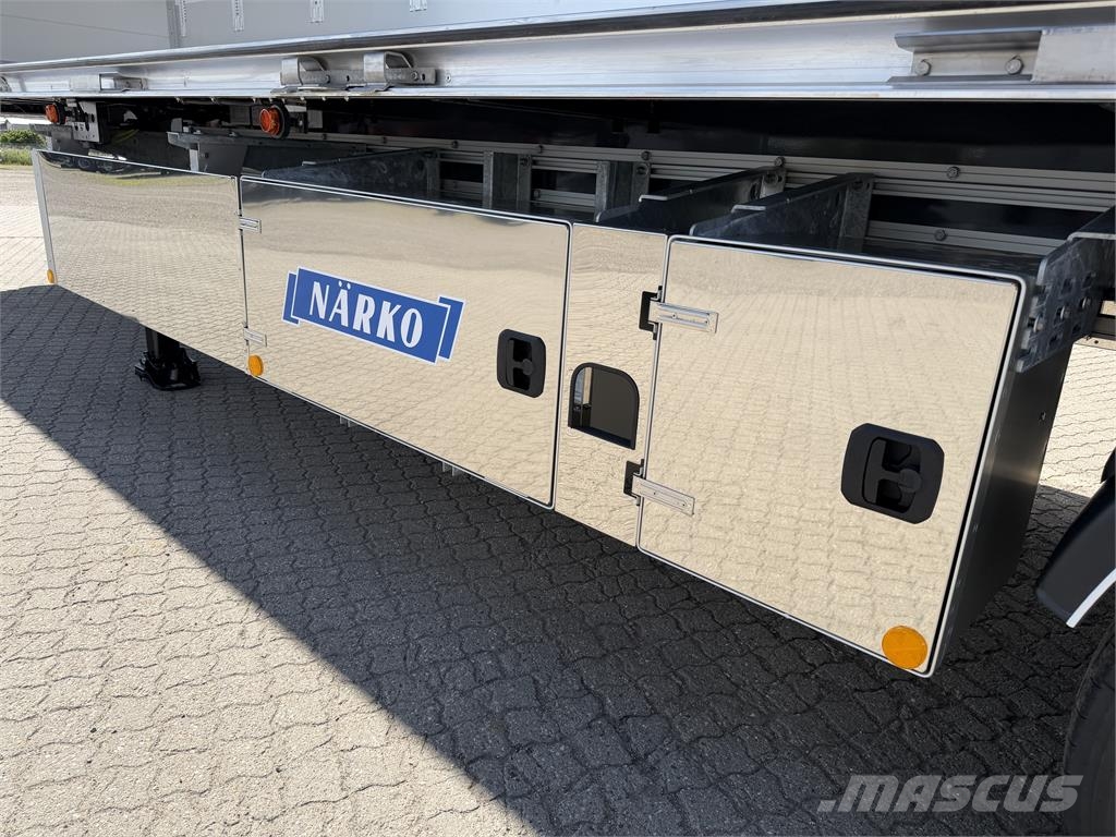 Närko 3-aks bokstrailer ADR EXII dobbeltstock Box body semi-trailers
