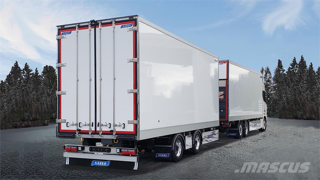 Närko Boksopbygning med sideåbning Gesloten opbouw trailers