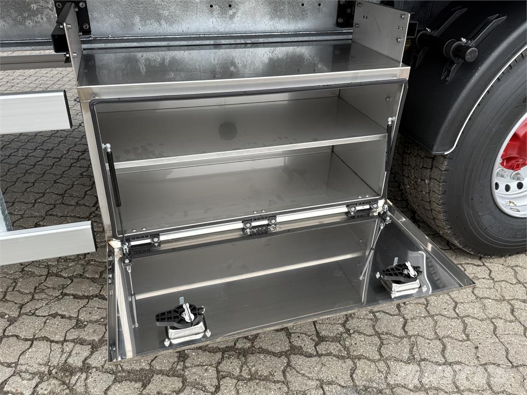 Nordic Trailer 3-aks 33-pll bokstrailer med Double-Stock نصف مقطورات ذات هيكل صندوقي