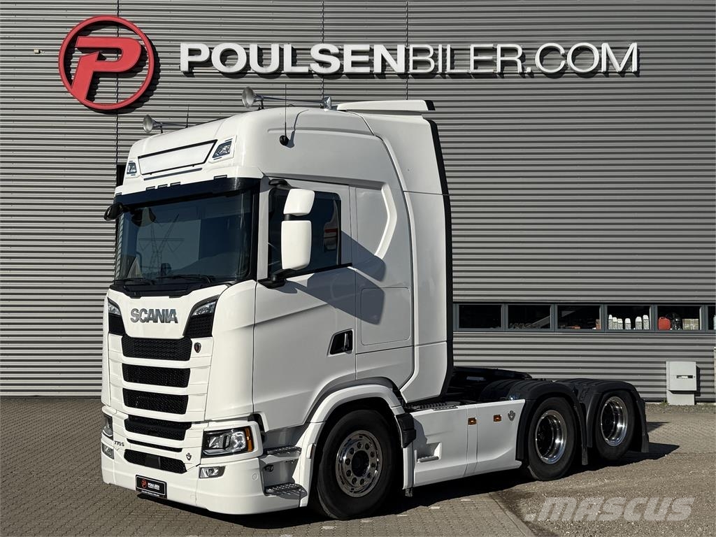 Scania 770S 6x2 boogie Naudoti vilkikai