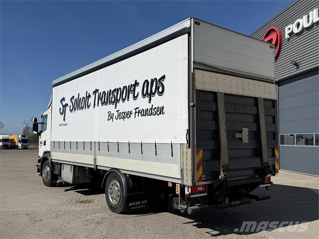 Scania G370 4x2 fraglads opbygning Elhúzható ponyvás