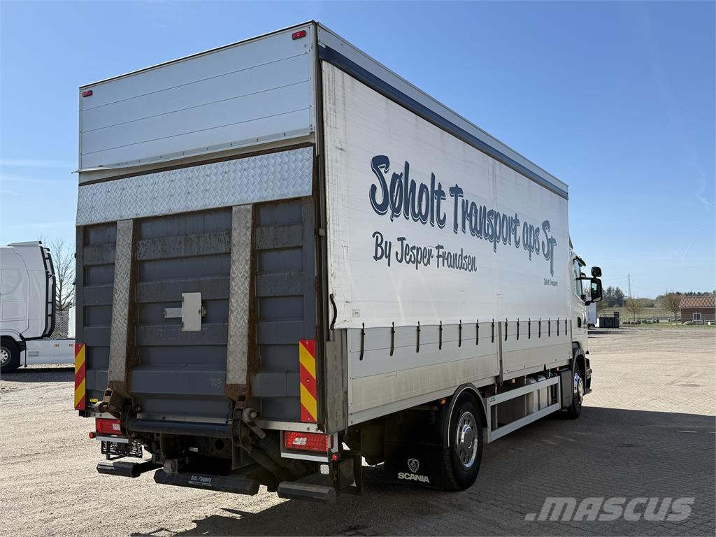 Scania G370 4x2 fraglads opbygning Elhúzható ponyvás