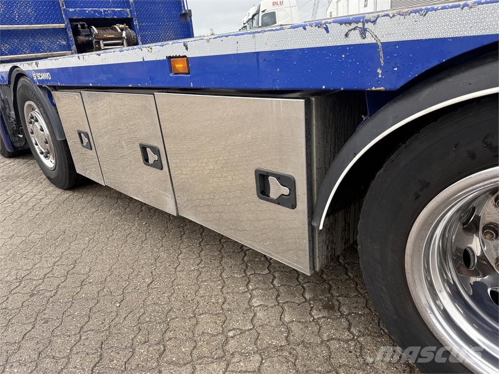 Scania R500 Knæklad med sovekabine Oprijwagen
