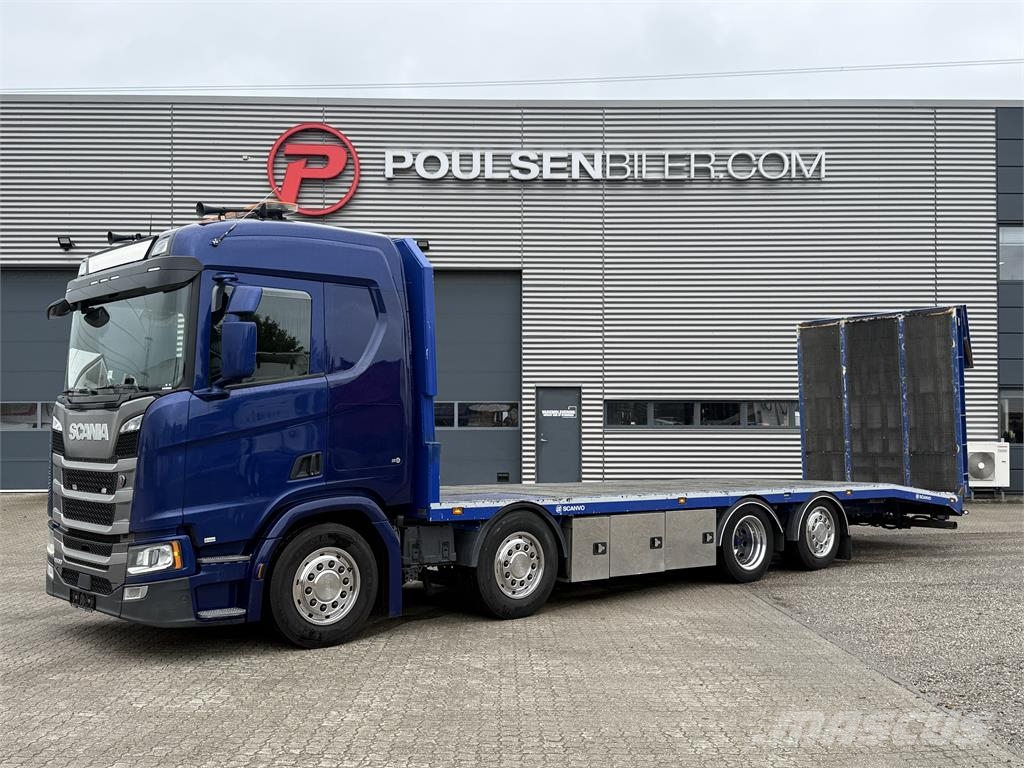 Scania R500 Knæklad med sovekabine Oprijwagen