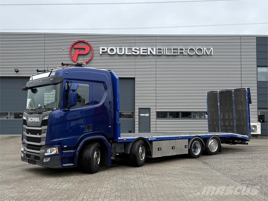 Scania R500 Knæklad med sovekabine Oprijwagen