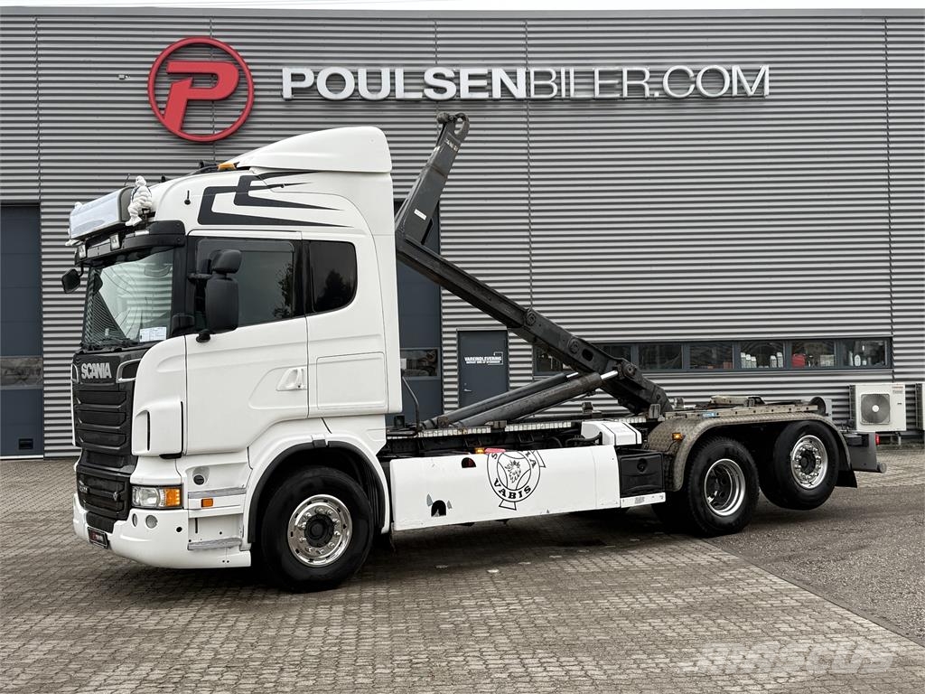 Scania R500 V8 6x2*4 Savivarčiai su kabeliniu keltuvu