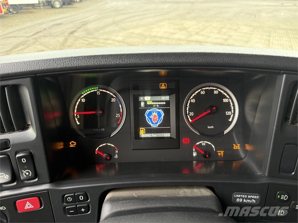 Scania R500 V8 6x2*4 Savivarčiai su kabeliniu keltuvu