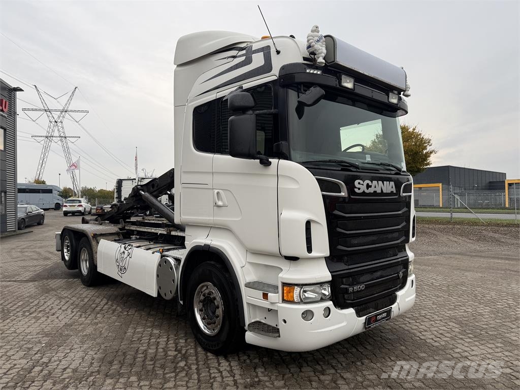 Scania R500 V8 6x2*4 Savivarčiai su kabeliniu keltuvu
