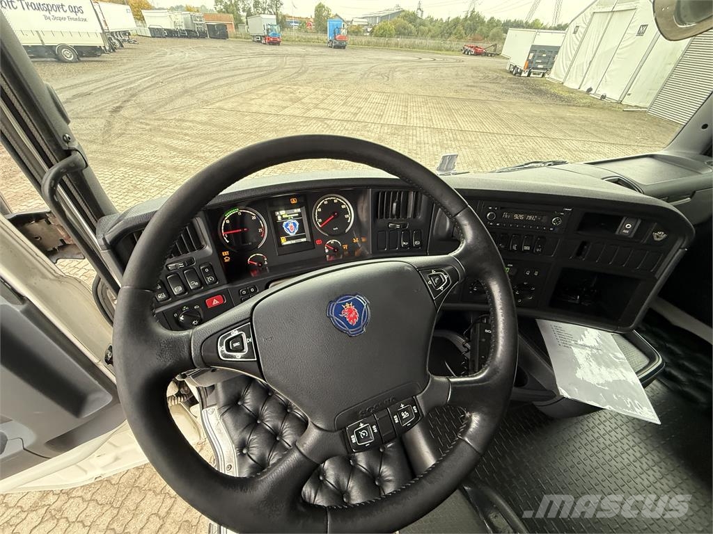 Scania R500 V8 6x2*4 Savivarčiai su kabeliniu keltuvu