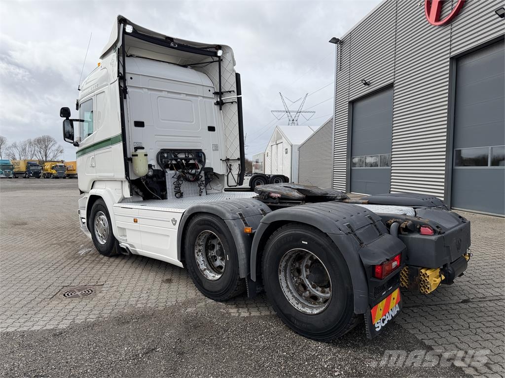Scania R580 V8 6x4 tandem Nyergesvontatók