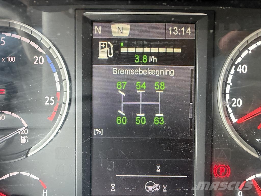Scania R580 V8 6x4 tandem Nyergesvontatók
